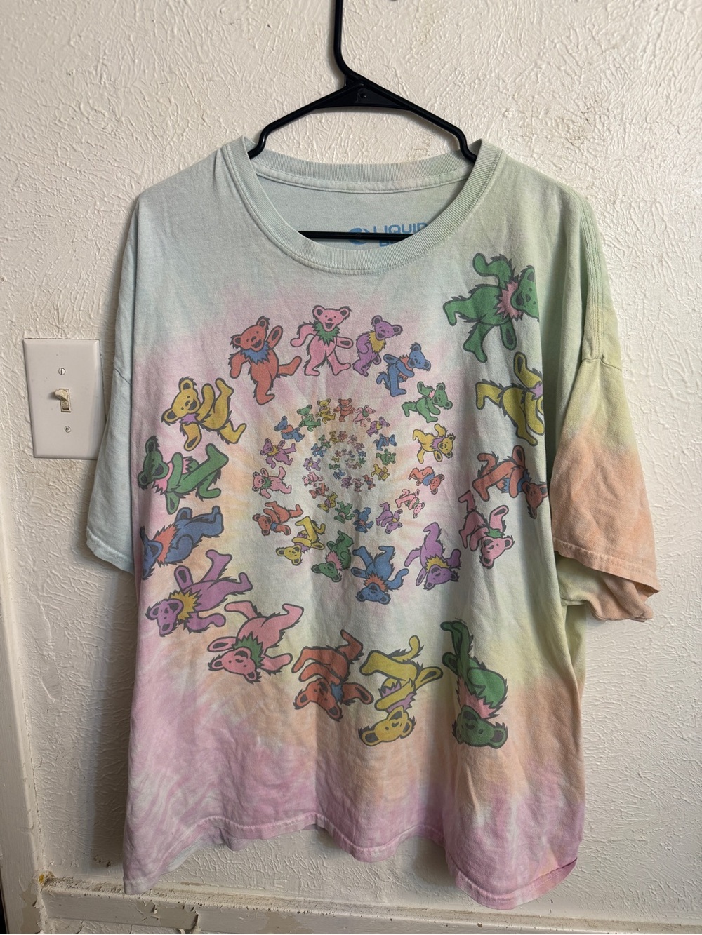 1995 Vintage Liquid Blue Grateful Dead T-Shirt